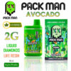 Pack Man – THC Vape Disposable Pen – Avocado – 2G – HYBRID