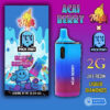 Melt x Pack Man – THC Vape Disposable Pen – ACAI BERRY – 2G – INDICA